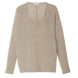Co 100% Cashmere V-Neck Long Sleeve Sweater size M